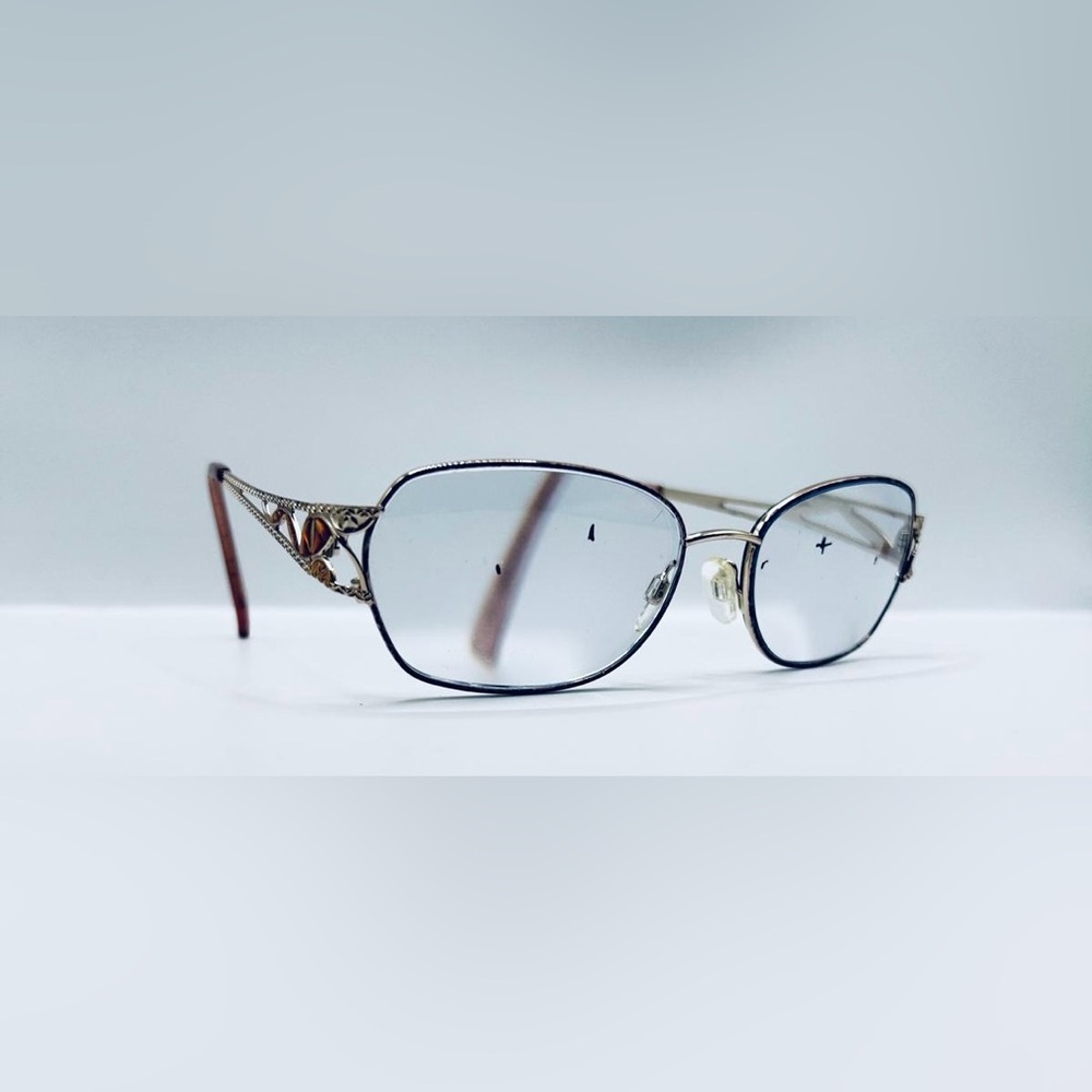 Sophia Loren M211 Gold Oval Sunglasses Frames Only